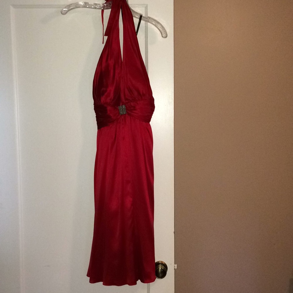 Red Halter Marilyn Monroe Dress Size 12. Beautiful